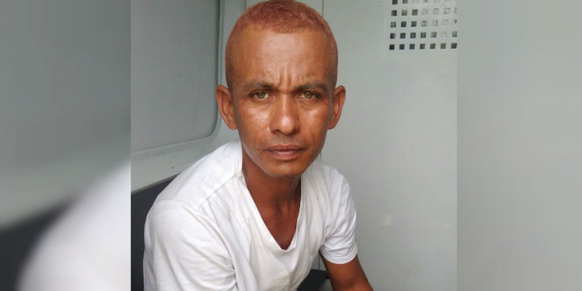 Policía de Santa Marta. Donaldo Enrique Villalobos Fernández, alias ‘Big-Boy’.