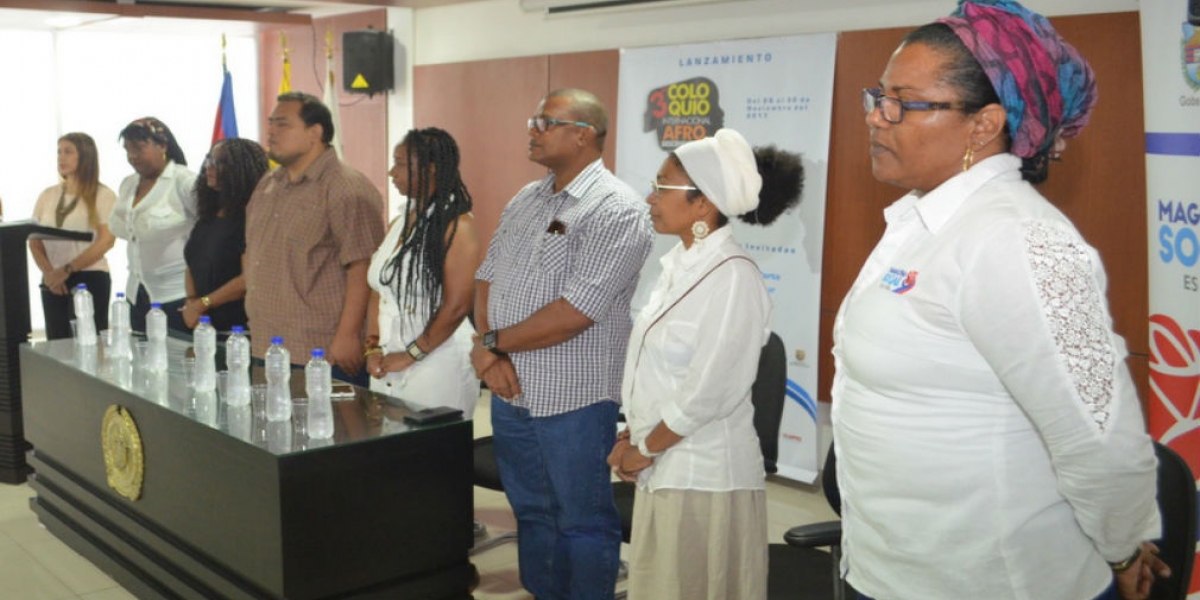 Gobernación de Magdalena III Coloquio Internacional Afrodescendiente en Santa Marta