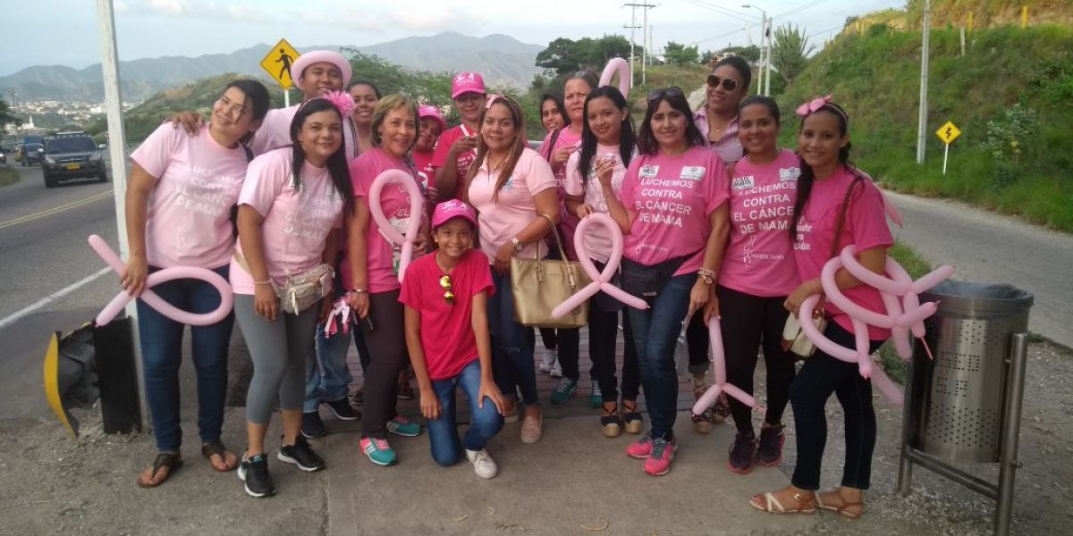 Caminata por el sendero del Ziruma, como conmemoración del Día Mundial del cáncer de mama