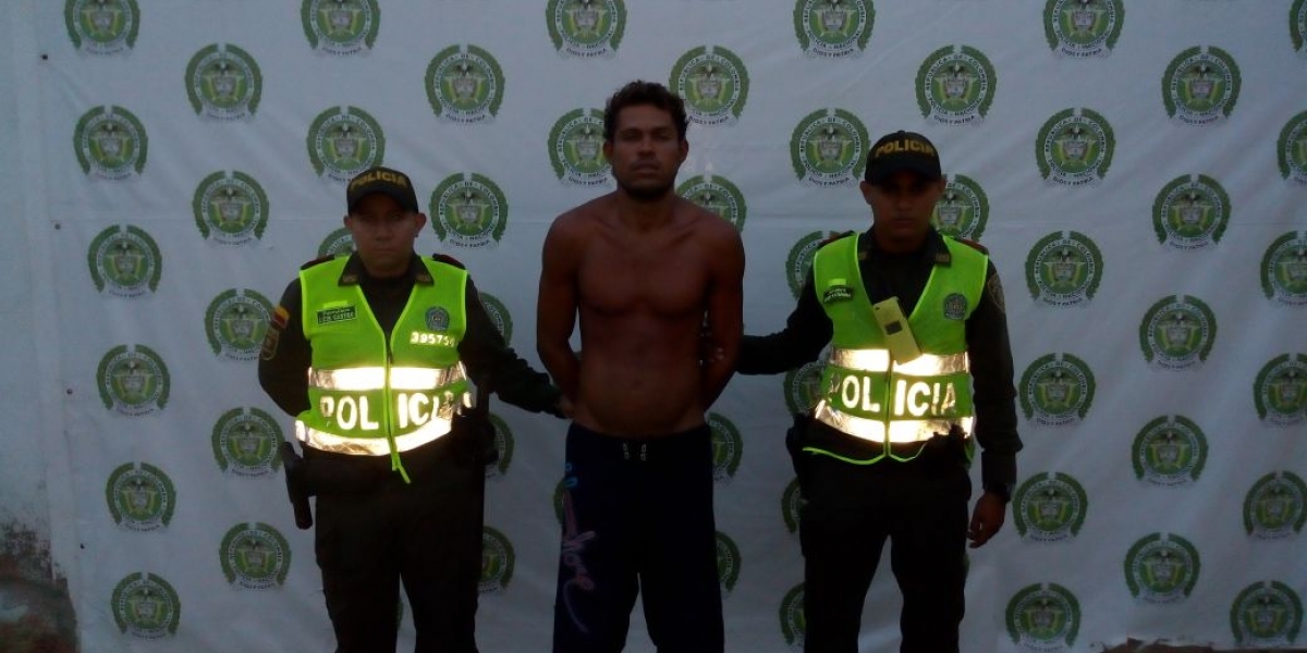 Alias 'El Tigre', capturado en El Rodadero