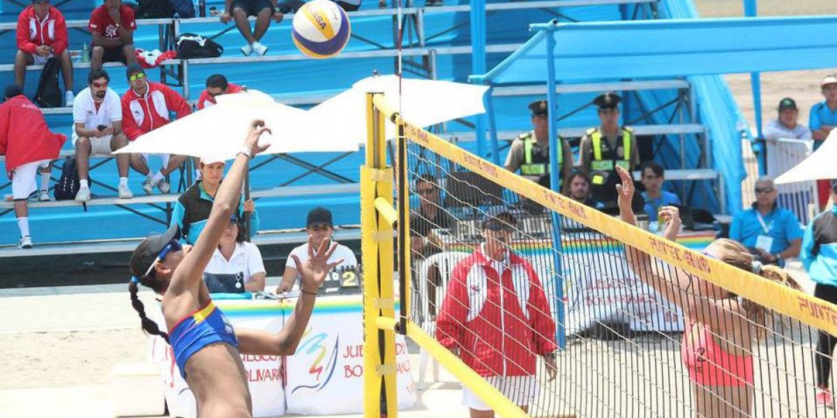 Organización Juegos Bolivarianos Hermanas Galindo, representantes de Colombia