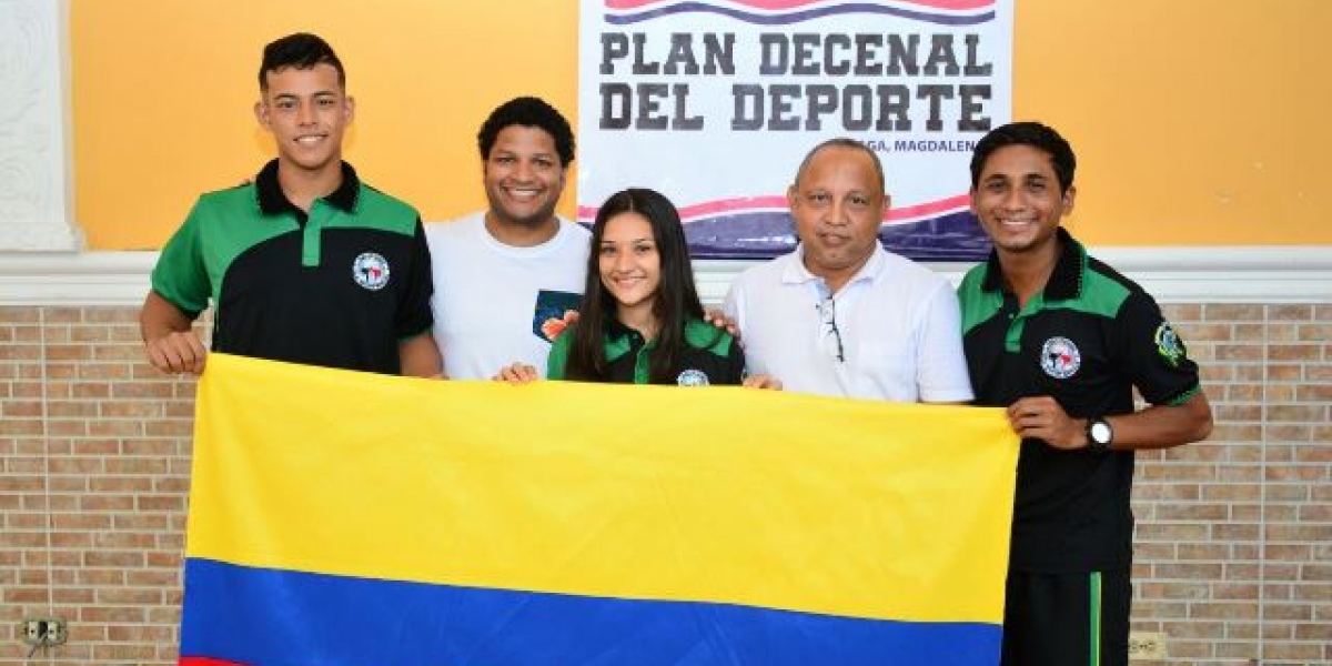 Cienagueros representarán a Colombia en competencia de Taekwondo en México