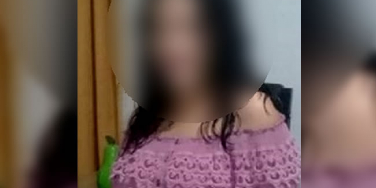 El cuerpo de la menor fue encontrado sin vi­da por una de sus hermanas 