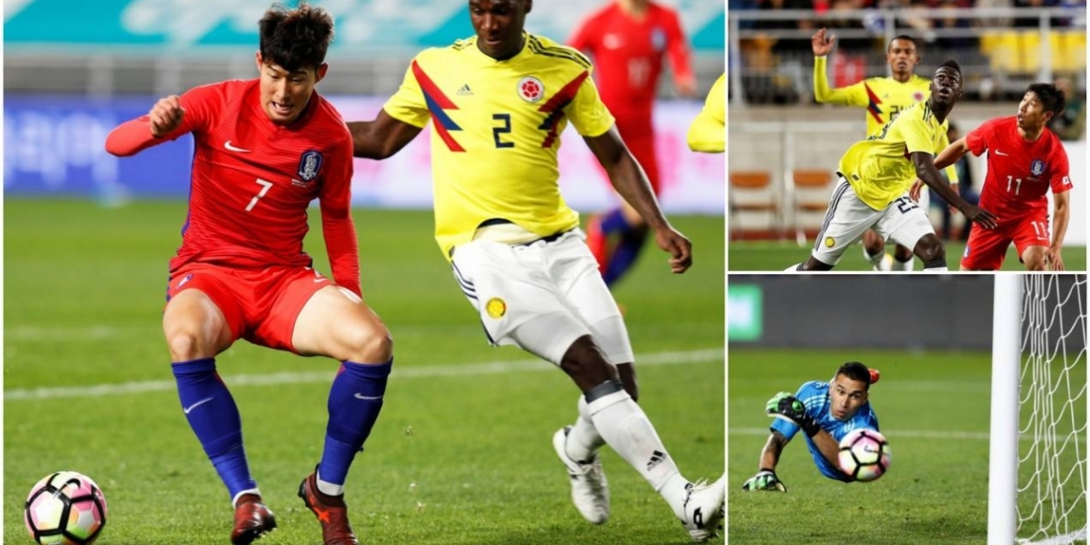 La Selección Colombia enfrentó este viernes a Corea del Sur en Suwon.