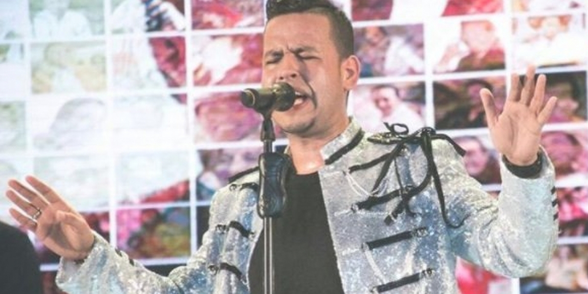 El cantante Martín Elías.