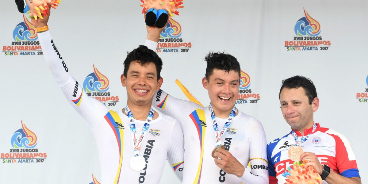 Rodrigo Contreras y Carlos Ramírez ganaron oro y plata para Colombia. 