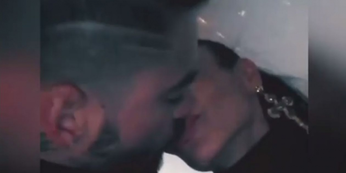 Captura de video. El besos prohibido.