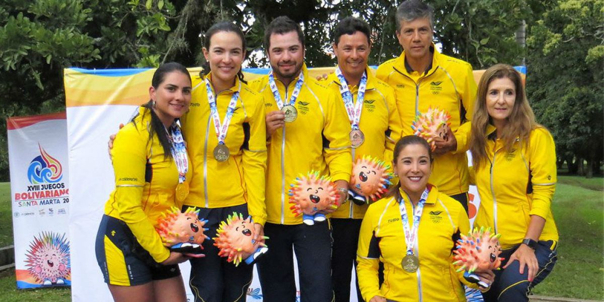 de Colombia brilló en las tres pruebas que se disputaron a lo largo de la semana en el Club Campestre de Cali.