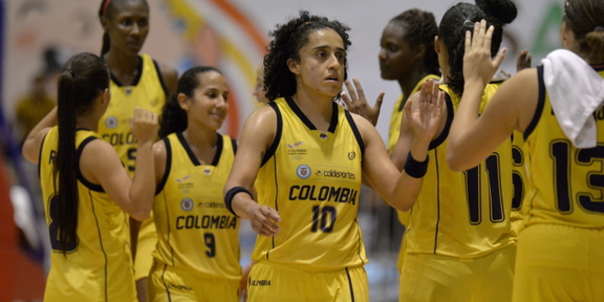 Selección Colombia femenina de baloncesto, campeón de los Juegos Bolivarianos.