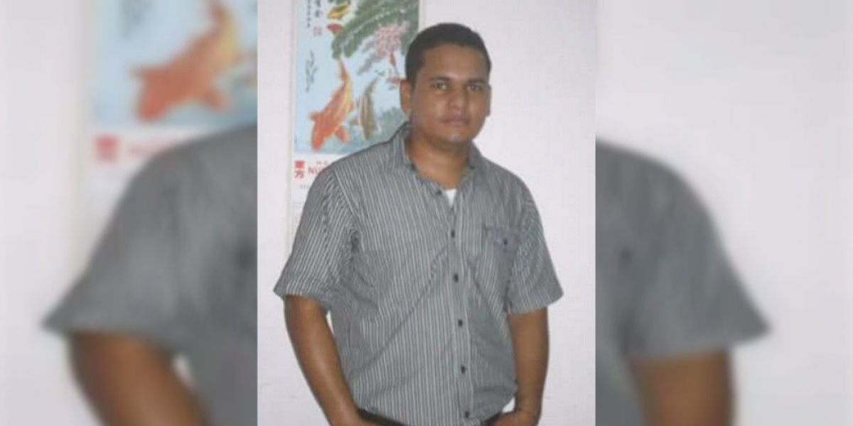 Jeison López Navarro, desaparecido desde el 30 de noviembre.