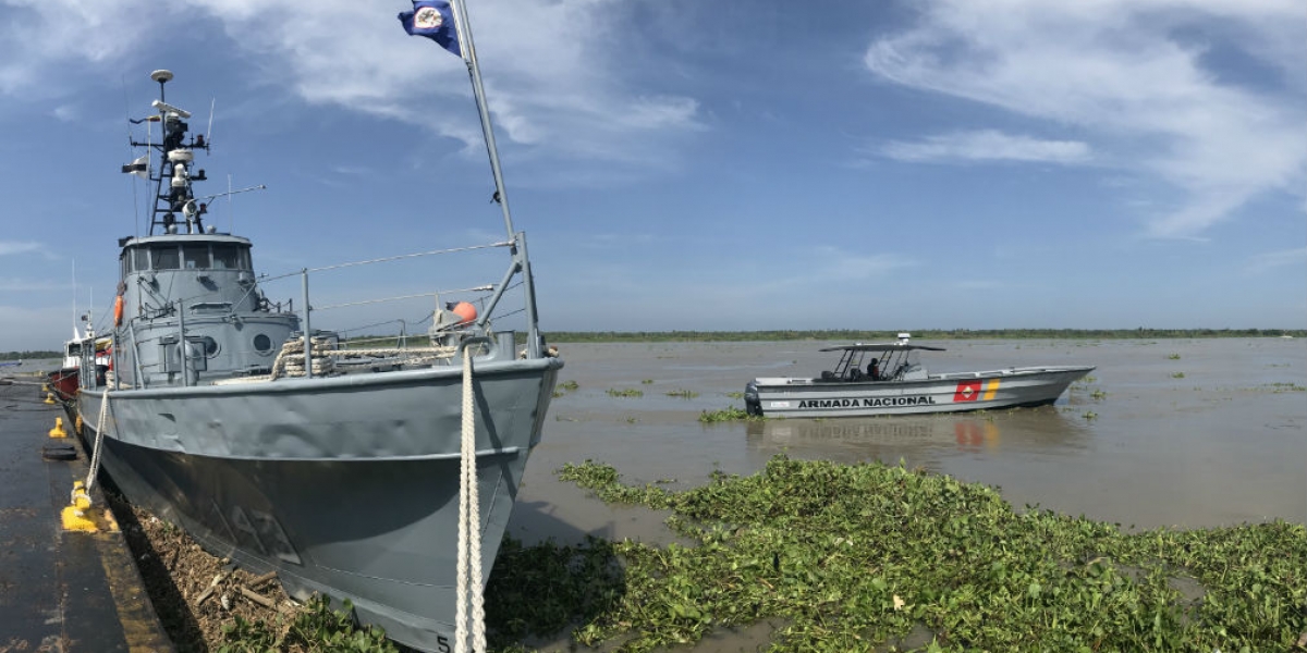 Armada Nacional. Armada Nacional refuerza seguridad en el río Magdalena.