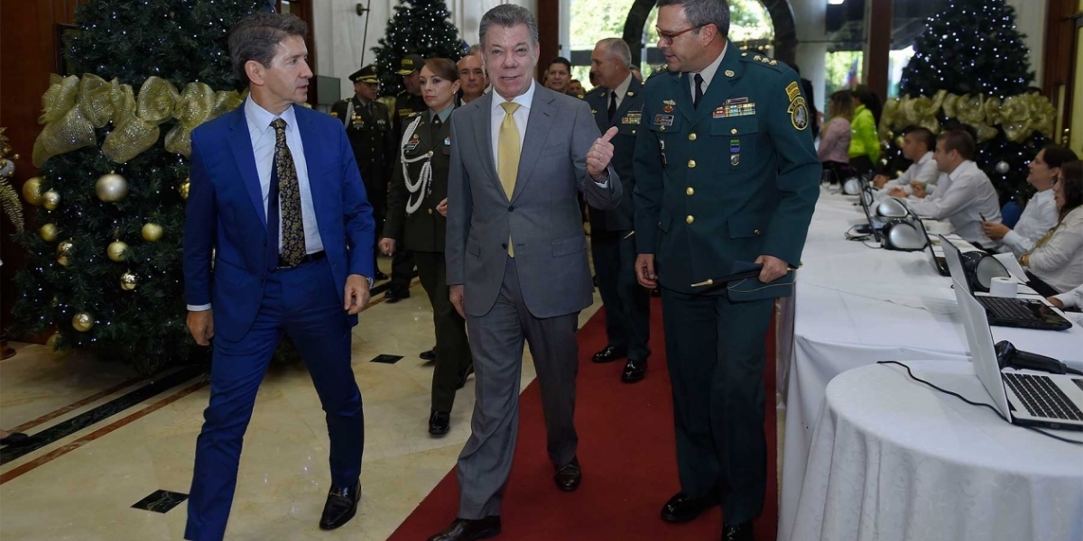 Juan Manuel Santos. 