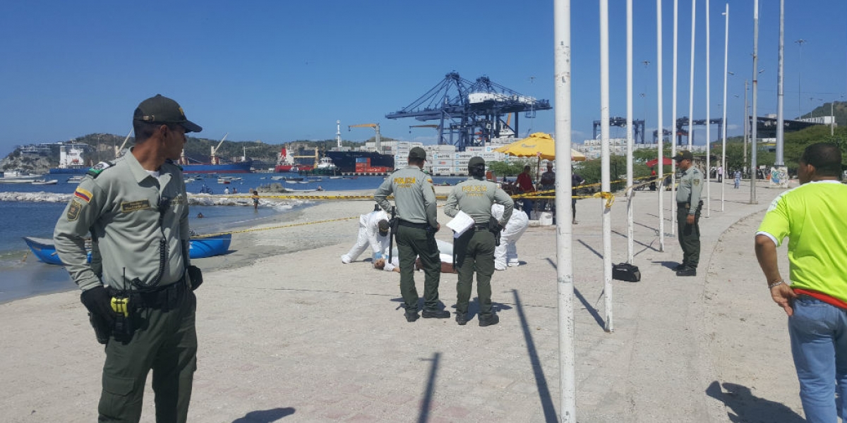 Cuerpo sin vida encontrado en la Bahía.