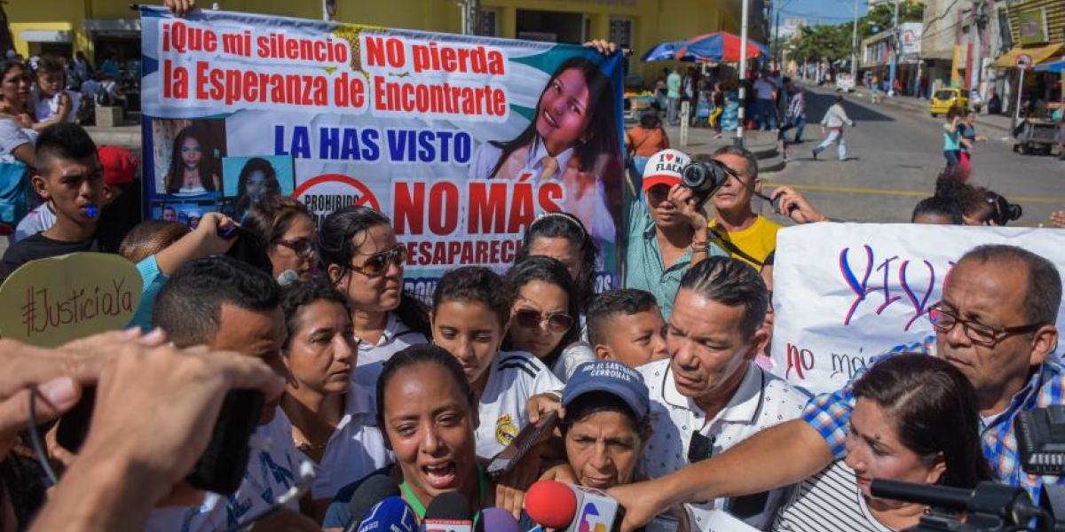 El Heraldo. Luz Dvina Cabarcas, madre de Gabriela Romero.