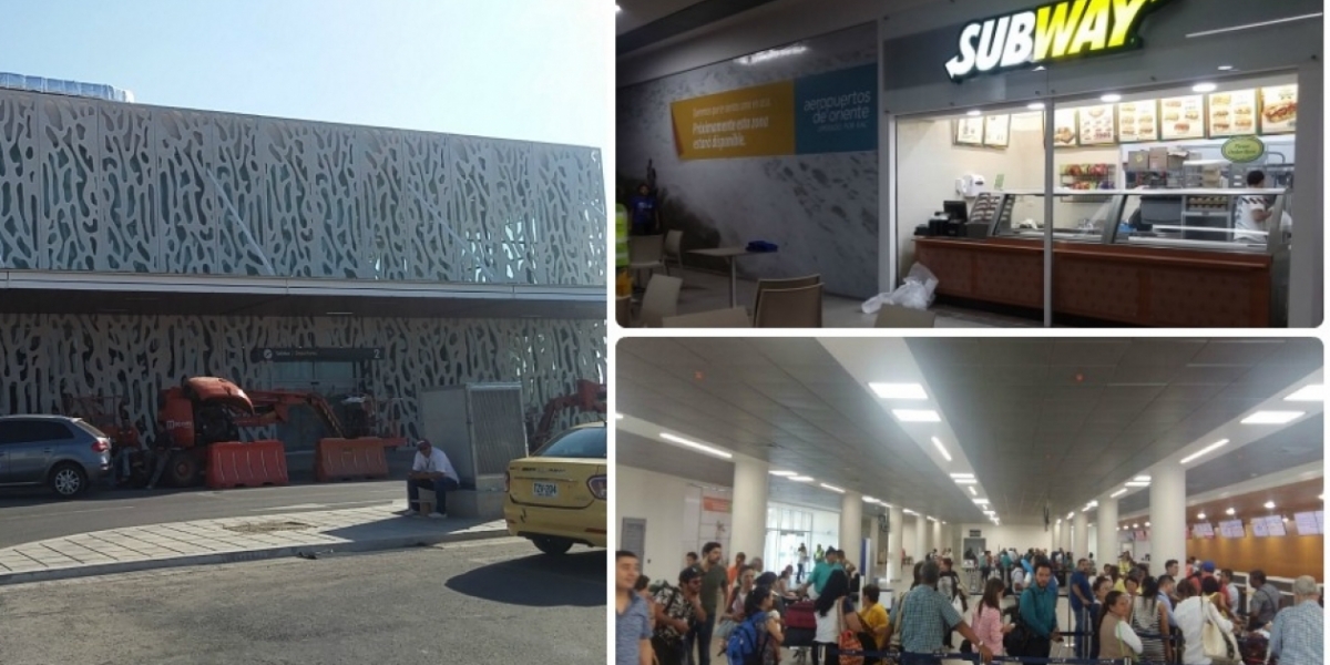 La nueva terminal del aeropuerto Simón Bolívar.