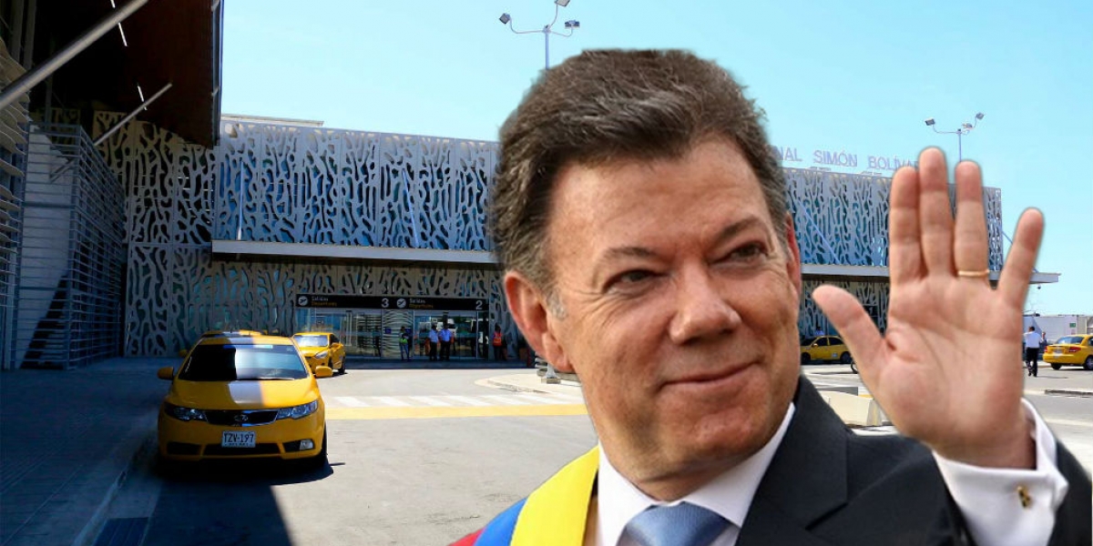 El presidente Santos se despedirá de su Gobierno sin ampliación de la pista.