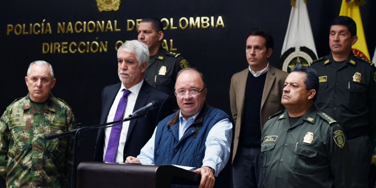  El ministro de Defensa de Colombia, Luis Carlos Villegas.