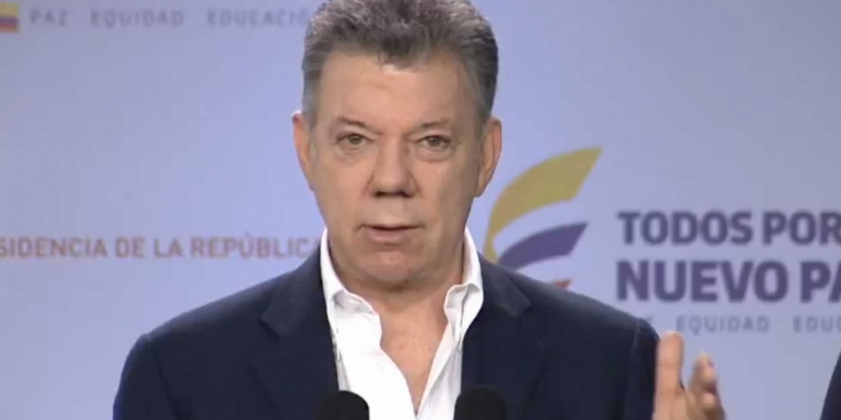 Juan Manuel Santos, Presidente de la República.