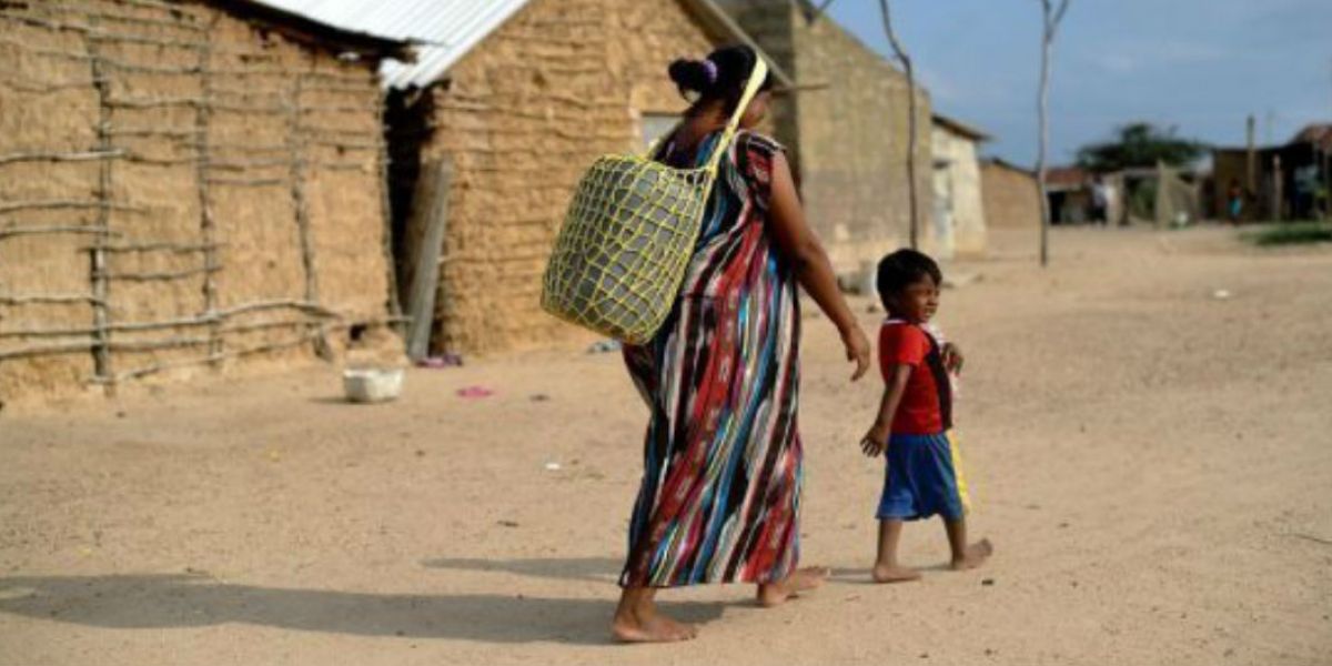 Archivo particular Lo que más preocupa es la desnutrición, que se presenta especialmente en los niños.