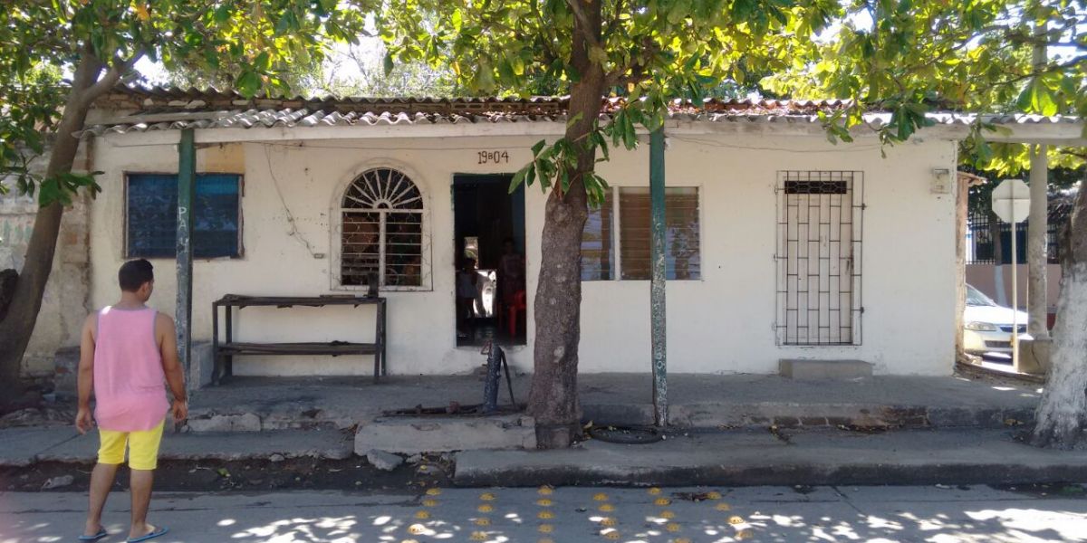 Esta es la vivienda de Adives, ubicada en el sector de Los Almendros, y que fue desalojada -en su criterio- de forma injusta.