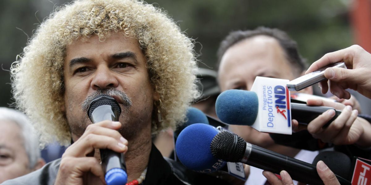 Carlos El Pibe Valderrama.