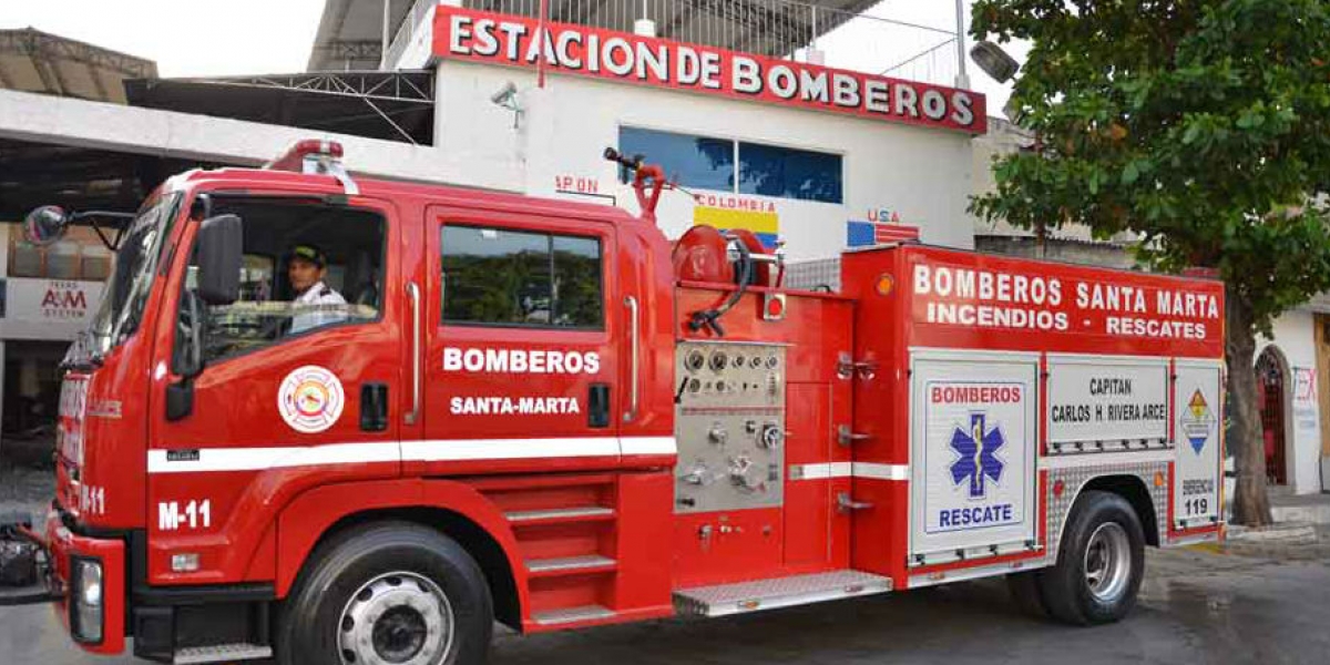 Estación de Bomberos de Santa Marta. 