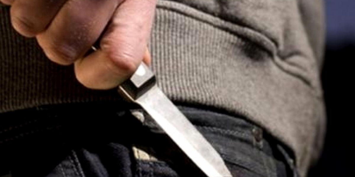 Archivo El sujeto intimido a su madre con un arma blanca.