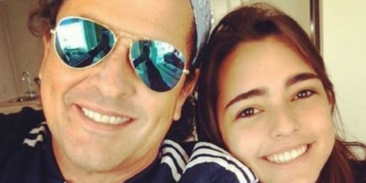Instagram de Carlos Vives Carlos Vives y su hija Lucy.