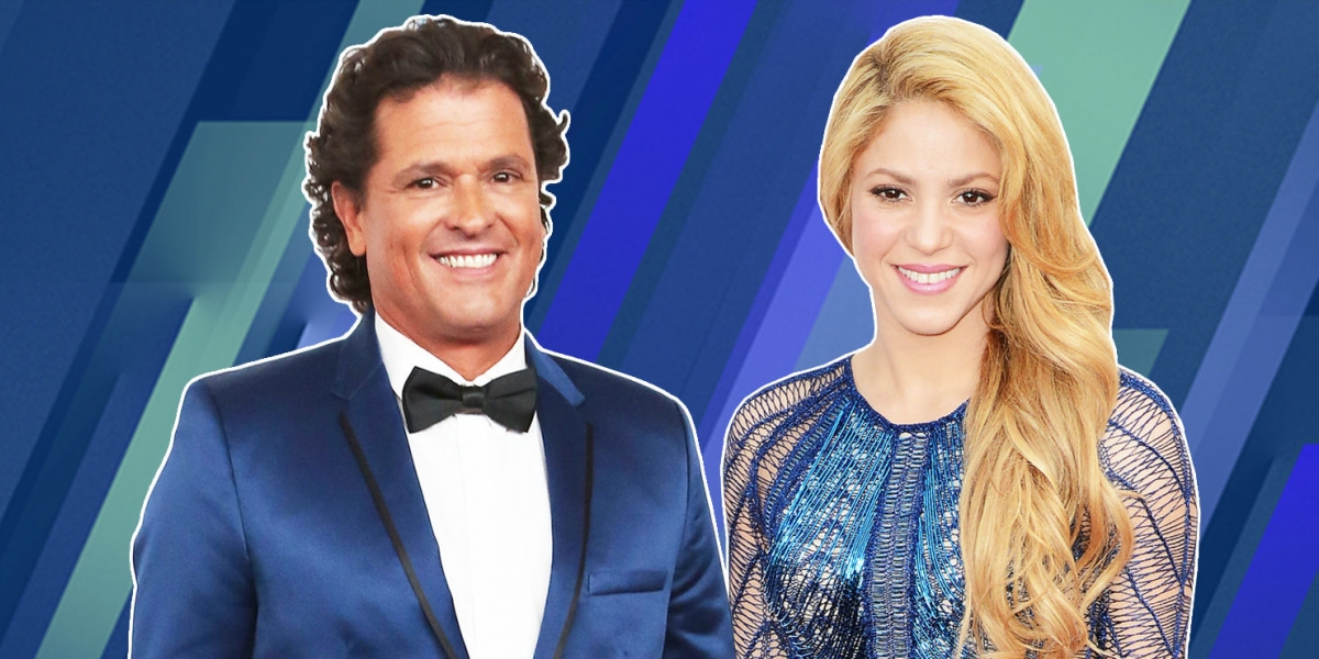 Carlos Vives y Shakira.