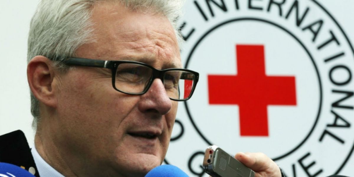 Archivo El jefe de la delegación del Comité Internacional de Cruz Roja en Colombia, Christoph Harnisch.