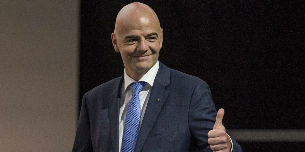 Gianni Infantino, presidente de la FIFA.