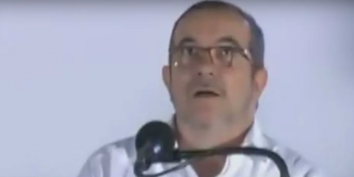 Archivo El máximo líder de las FARC, Rodrigo Londoño, alias "Timochenko".