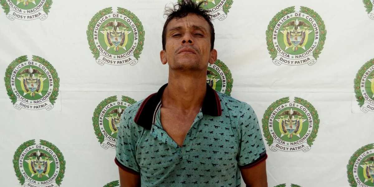 Alexander Rojas Sánchez, detenido tras el crimen del abogado en Pescaíto.