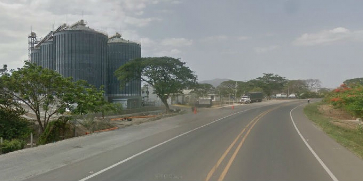 El hecho ocurrió cerca a Molinos Santa Marta. 