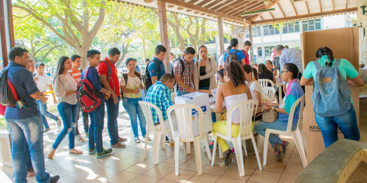 Unimagdalena La jornada electoral universitaria se llevó a cabo durante el 10 y 11 de marzo.