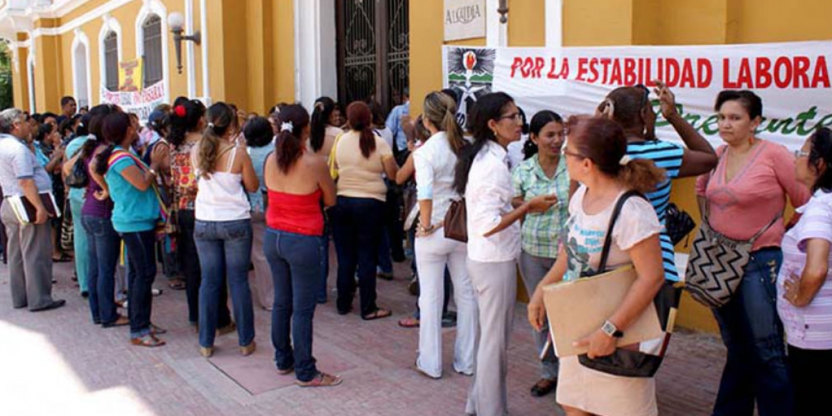 Los maestros protestarán este miércoles en las puertas de la Alcaldía de Santa Marta.