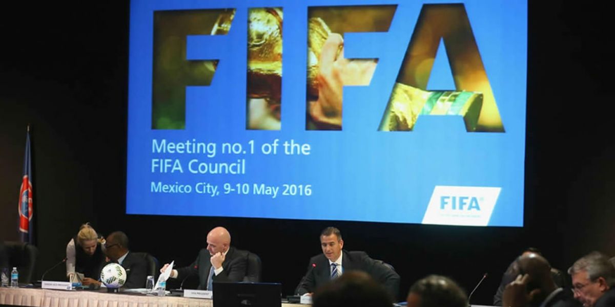 Reunión de la FIFA.