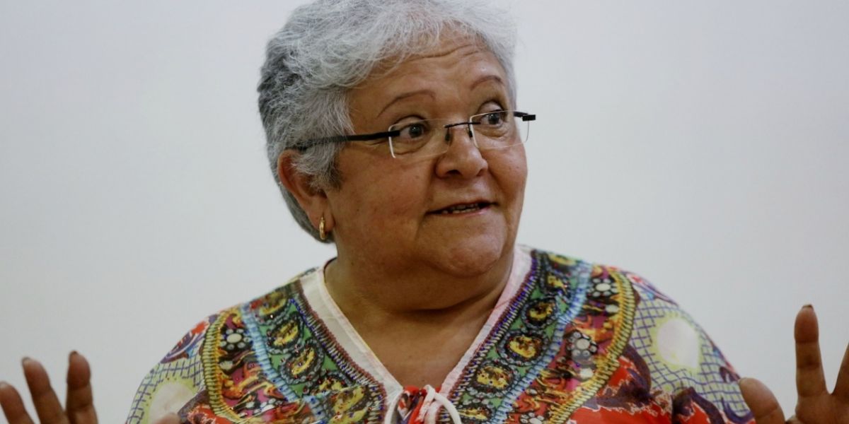 Zonacero.com Imelda Daza, representante del movimiento político Voces de Paz (ligado a las FARC).