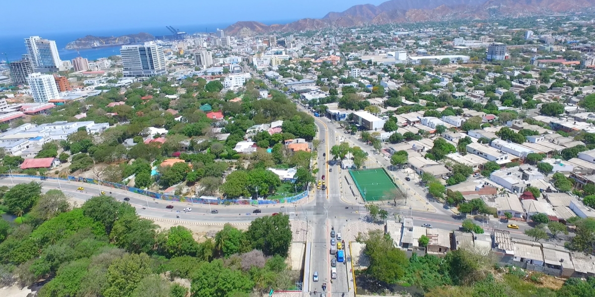 Panorámica de Santa Marta.