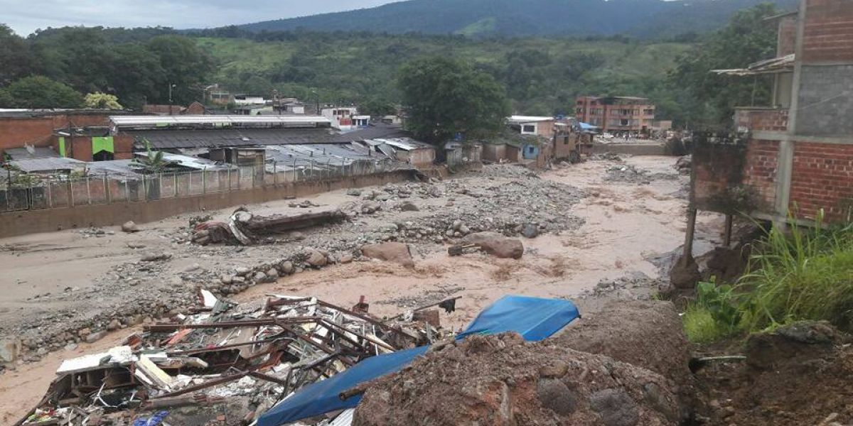 Archivo Aspecto de la devastación en el municipio de Mocoa tras la avalancha.