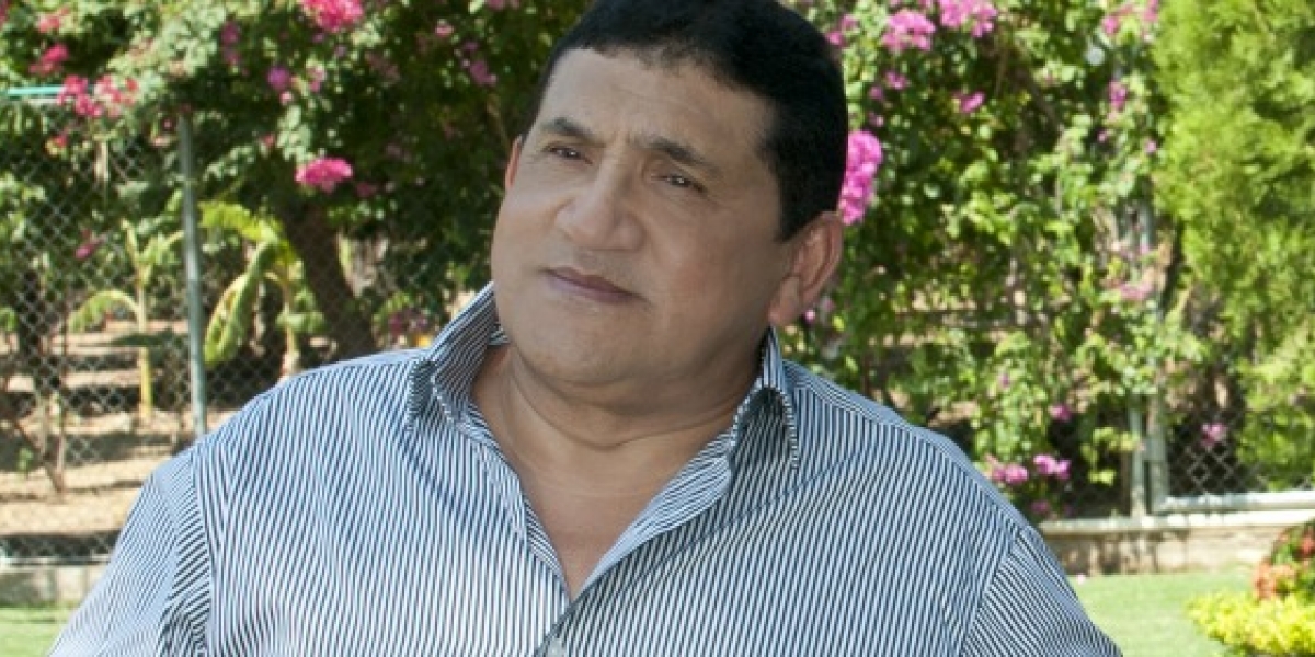 Poncho Zuleta, cantante vallenato.