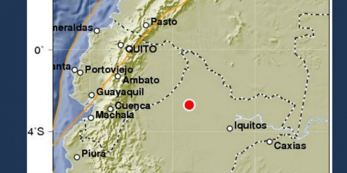 Zona Cero El sismo fue sentido en al menos tres países.