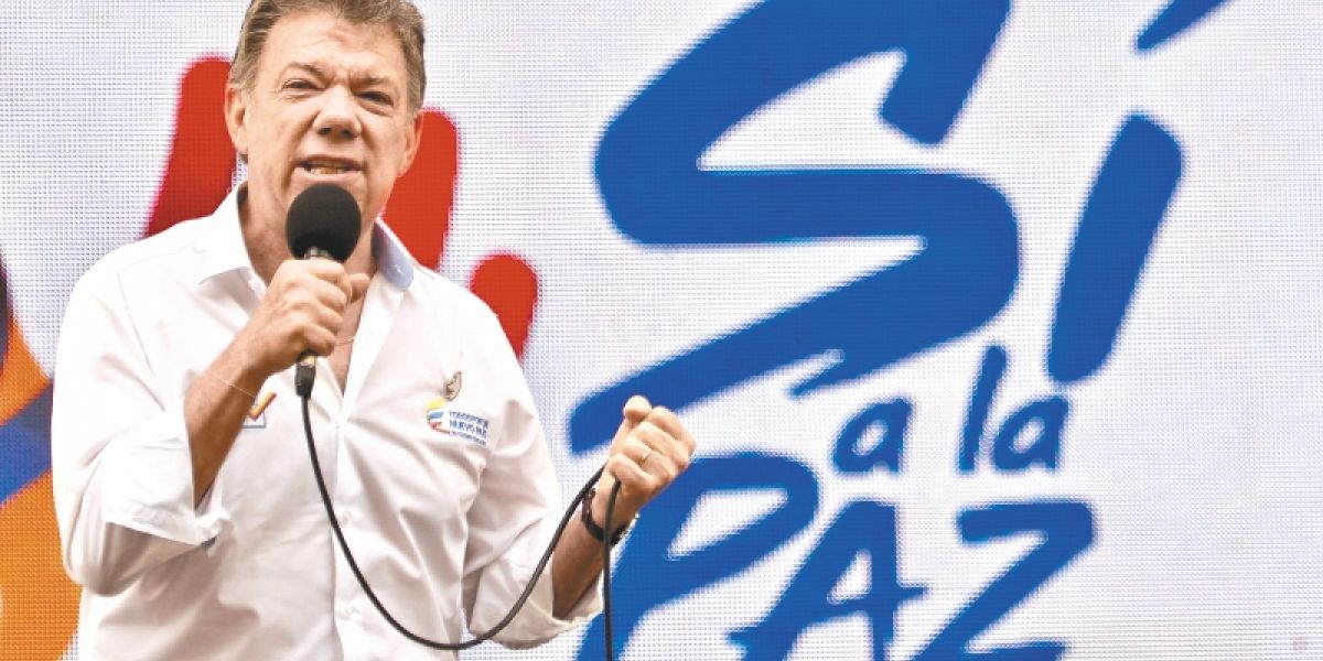 Presidente Juan Manuel Santos. 