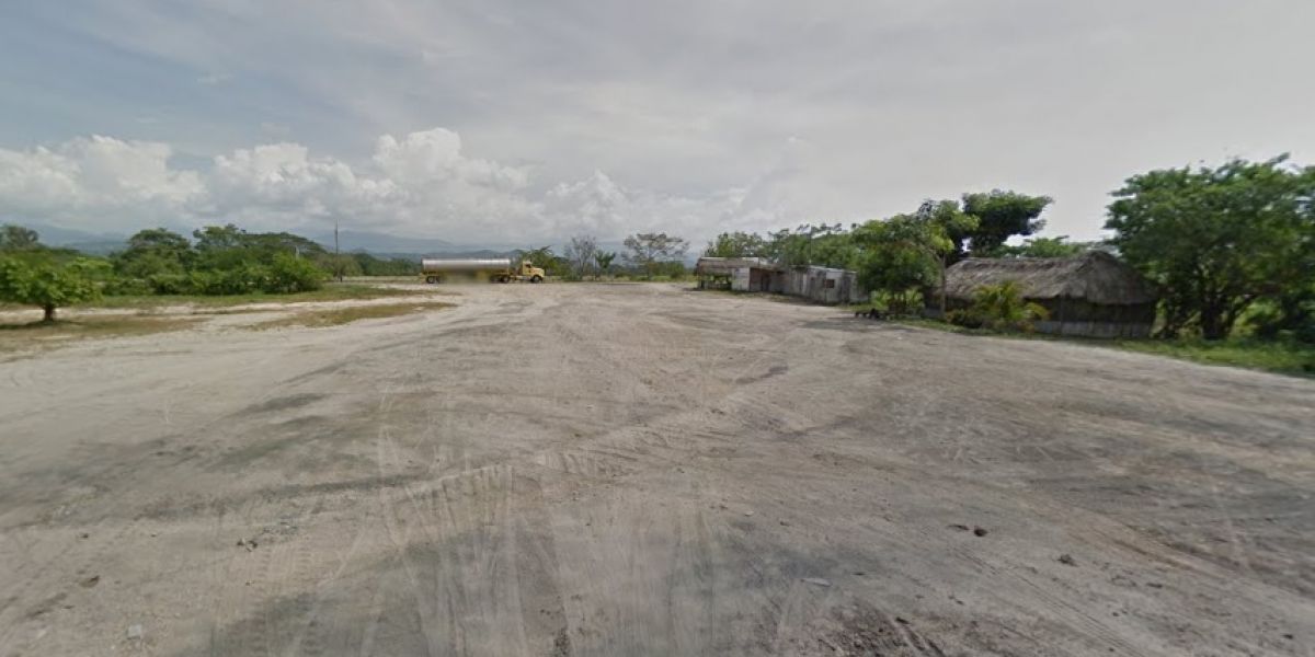 Google Maps El homicidio se perpetró en Tucurinca, Zona Bananera.