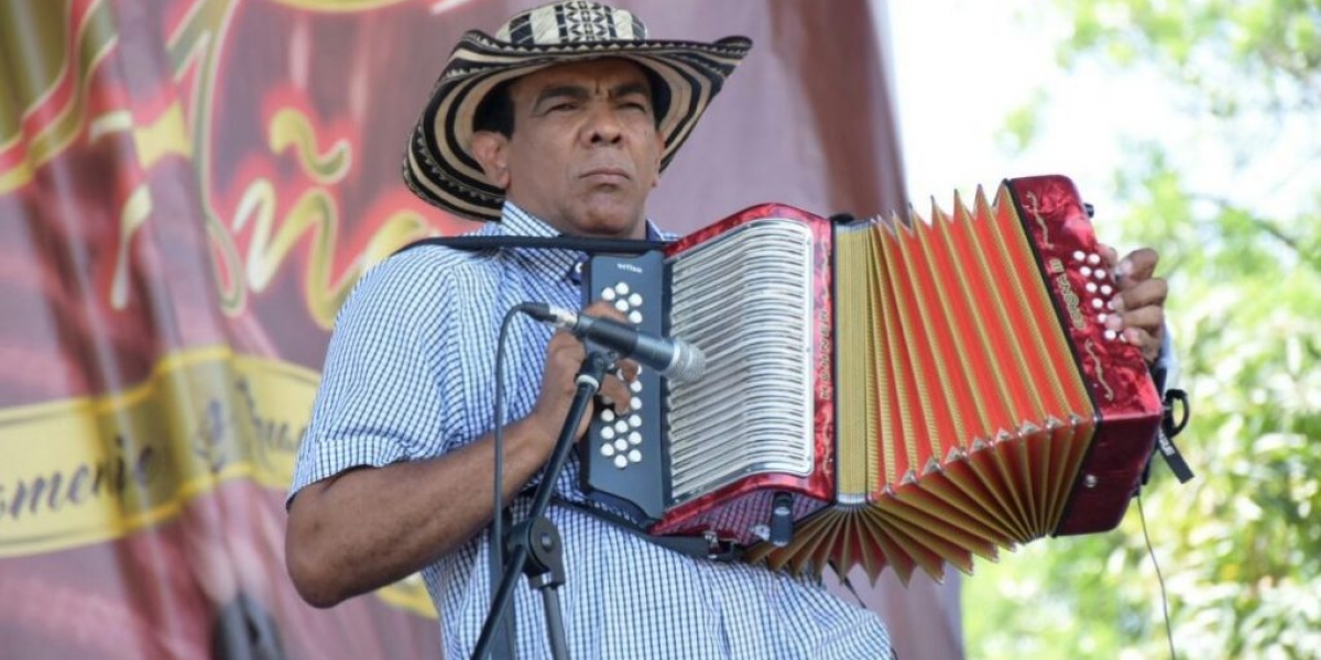 Navín López Araujo, representante samario en el Festival Vallenato.