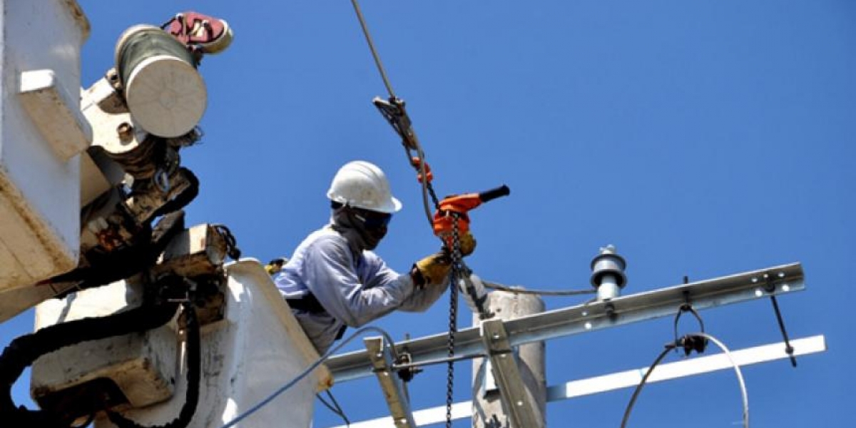 Los trabajos serán realizados por Electricaribe  entre las 8:30 de la mañana y las 3:30 de la tarde del viernes.