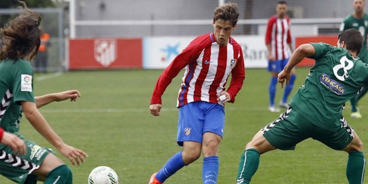 Andrés Solano, lateral derecho samario del Atlético de Madrid.