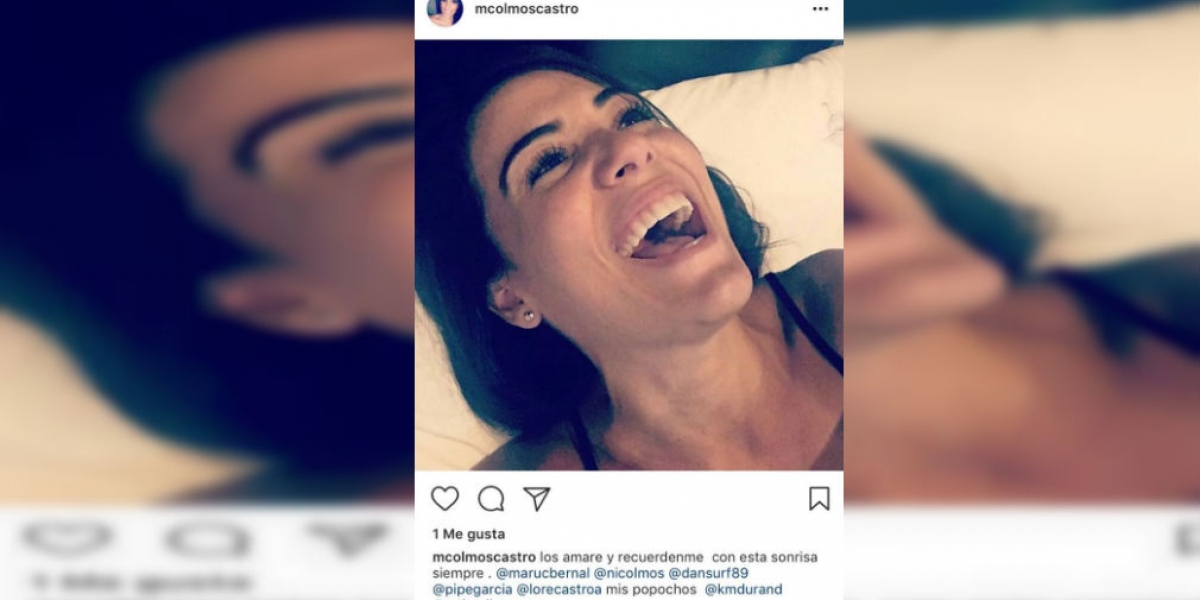 Este es el post que dejó la mujer en su cuenta de Instagram.