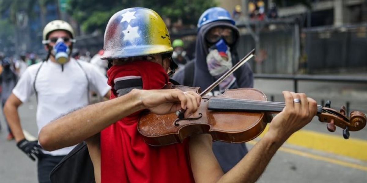 Willy Arteaga dijo pertenecer al Sistema de Orquestas de Venezuela