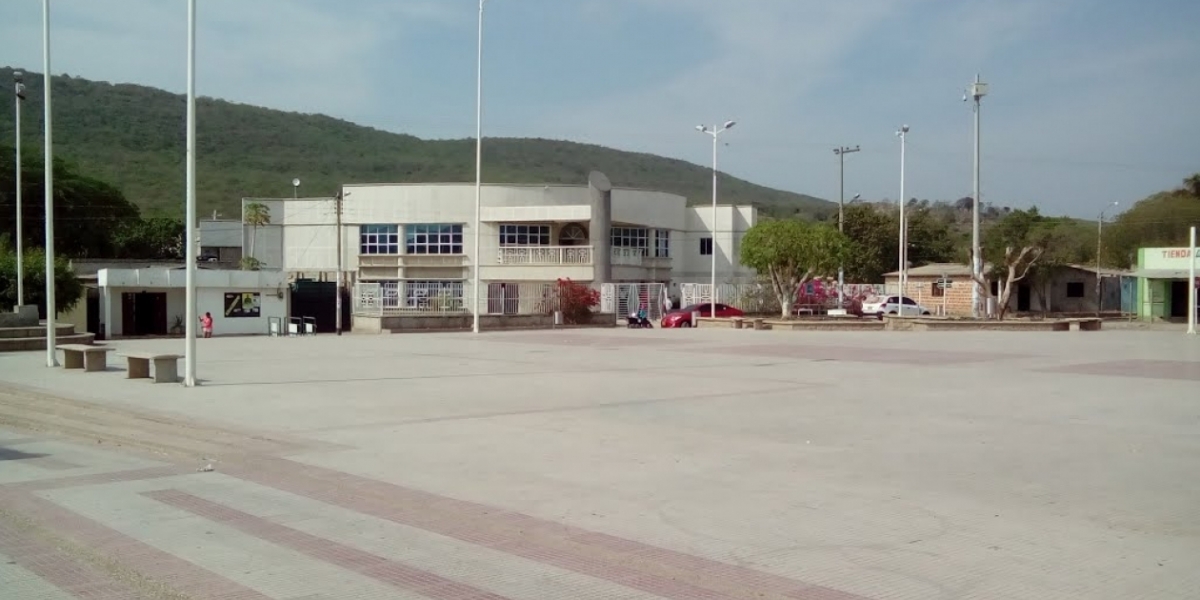 Plaza de Hatonuevo en La Guajira